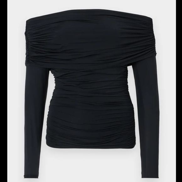 Abercrombie & Fitch Tops - Abercrombie & Fitch Black Off-Shoulder Top